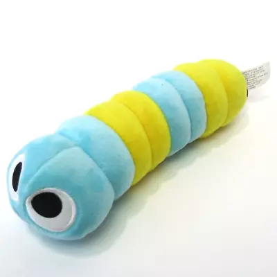 Slither.io Yellow And Blue Worm 8  Plush Bendable Stuffed Animal Toy • $9.79