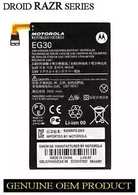 Battery EG30 SNN5916B For Motorola RAZR I Droid Mini XT890 XT901 XT980 XT902  • $13.60