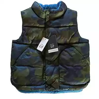 NWT Gap Baby Camo Cold Control Puffer Vest Size 2  • $24.95