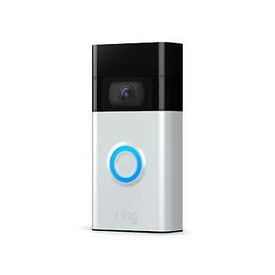 Ring Video Doorbell (2020) 1080p HD Wi-Fi With Motion Detection - Satin Nickel • $71.99