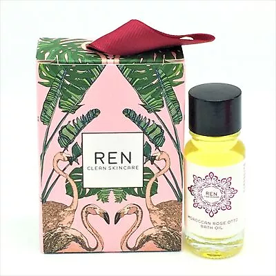 £10.30 • Buy REN Clean Skincare Moroccan Rose Otto Bath Oil , 10 Ml / 1.7 Oz