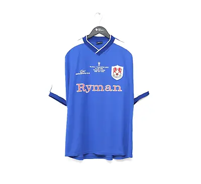 2003/04 MILLWALL Vintage Strikeforce FA Cup Final Home Football Shirt Jersey XL • £139.99