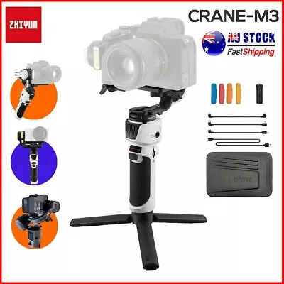 ZHIYUN Crane M3 Handheld 3-Axis Gimbal Stabilizer For Mirrorless Camera Gopro • $520.03