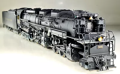 FUJI CROWN HO Scale BRASS Chesapeake & Ohio H-8 2-6-6-6 & Tender #1655 O.B. EXC! • $1295