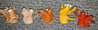 Lot Of 5 Vintage Miniature Rubber Monster Finger Puppets 60s/70s • $18.99