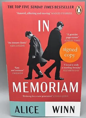 SIGNED - In Memoriam By Alice Winn New 1st Edition Paperback • £9.99