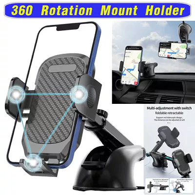 Car Mount Holder Stand Windshield Dashboard For LG K51/K92 5G/Stylo 6/5/4/3 Plus • $15.99