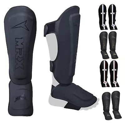 MMA Leg Foot Guards Muay Thai Shin Instep Pads Kick Boxing Guard Protector • $39.99