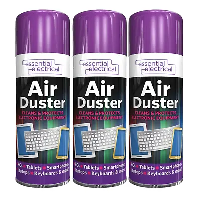 £7.49 • Buy 200ml Air Duster Aerosol Spray Cans Compressed Clean Keyboard & Electronics 5707