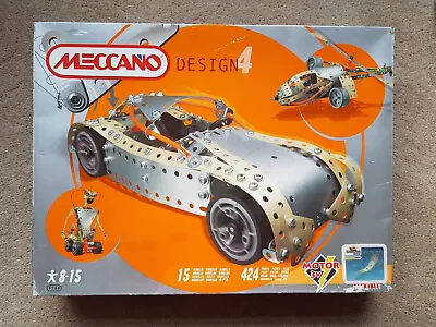 Meccano 7700N Design 4 Flexible - Incomplete - Spares • £14.95