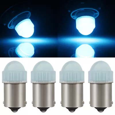 4Pcs Ice Blue 1141 BA15S P21W 1156 Backup Reverse Light 3-SMD 5630 LED Bulb 12V • $9.10