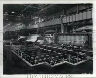 1972 Press Photo Slab Heating Furnace Area Of Republic Steel Corporation • $12.99
