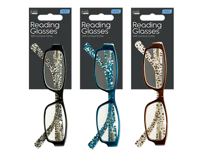 Reading Glasses Mens Womens Unisex +1.00-4.0 Trendy Lightweight Designer Style • £2.69