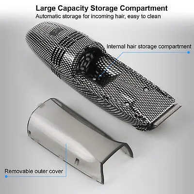$33.27 • Buy Hair Trimmer USB Vacuum Trimmer Kit With Powerful Automatic Hair Suction