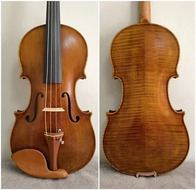 Nicolaus Amati 1670 Violin Copy 4/4 Handmade Antiqued Style Varnish #1804 • $239.99