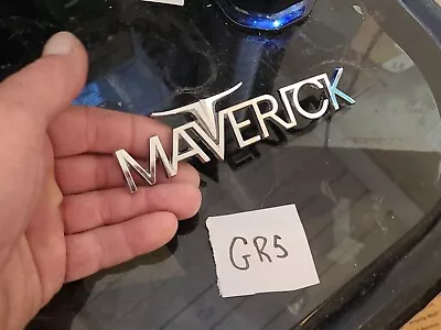 1970-74 Ford Maverick Fender Emblem Oem Fomoco ...bin Gr5 71 72 73 • $28.99