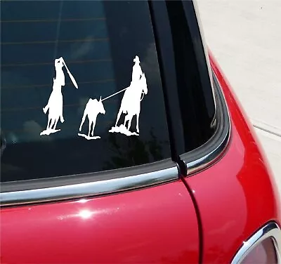 Team Rope Roping Rope Rodeo Horse Cowboy Graphic Decal Sticker Art Car Wall • $3.48