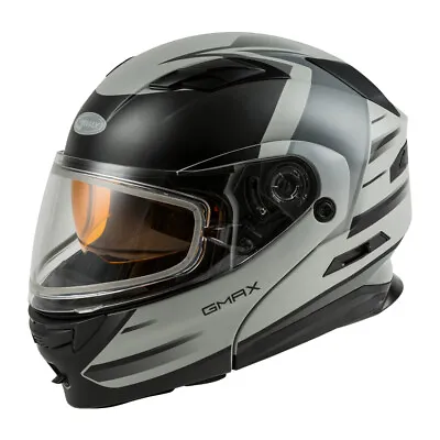 Gmax MD-01S Descendant Matte Gray Modular Snow Helmet Adult Sizes SM - XL • $54.99