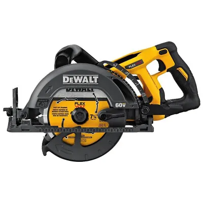 DEWALT DCS577B 60V MAX FLEXVOLT 7-1/4  Worm Drive Style Circular Saw (Tool Only) • $209