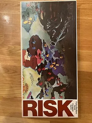 NOB Vintage Original Risk Board Game Parker Brothers World Conquest 1980 • $39.99