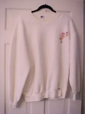 Vintage Tom's Peanut White Sweatshirt W/ Logo  Lance Gordon's Jar Store • $45