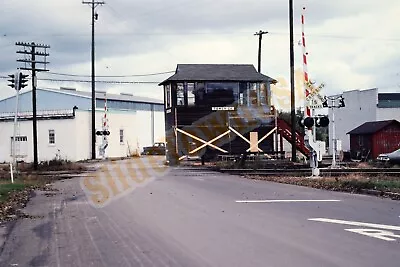 Vtg 1981 Train Slide Railroad Tower CK Boarded Up Winona MN X1G067 • $5