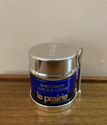 La Prairie Skin Caviar Luxe Eye Cream FULL SIZE 0.68 Oz / 20 Ml SEALED JAR NWOB • $345