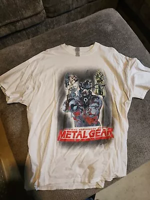 Metal Gear Solid Thriftlife Shirt 2XL Rare • $40