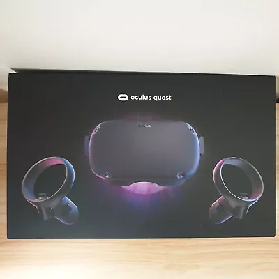 Meta Oculus Quest All-In-One VR Headset Black 64GB Boxed • $349.99