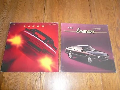 1985 & 1986 Chrysler Laser Sales Brochure- Vintage- Two For One • $12.93