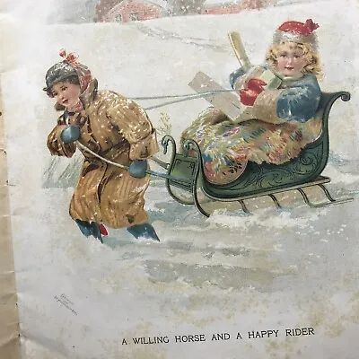 1897 Coloring Book The Child’s Palette Painting Book • $61