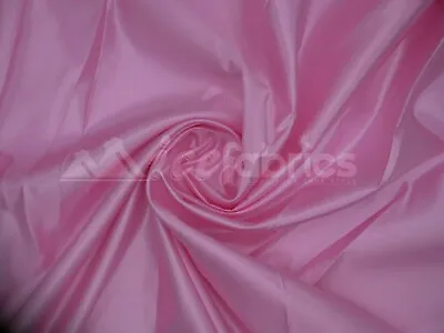£54.11 • Buy Pink Bridal Satin Fabric Silky By The Yard- Soft Thick Satin- 