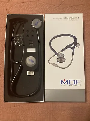 MDF 797DD ER Premier Black Adult And Pediatric Stethoscope • $94.99