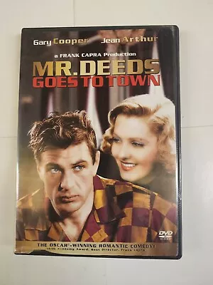 Mr. Deeds Goes To Town - GARY COOPER - JEAN ARTHUR  (DVD 2000 Special Edition) • $8.88