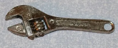 Vintage MIni Miniature Adjustable Wrench 2 3/4  Hobby Toy Tool Made In Hong Kong • $6.99