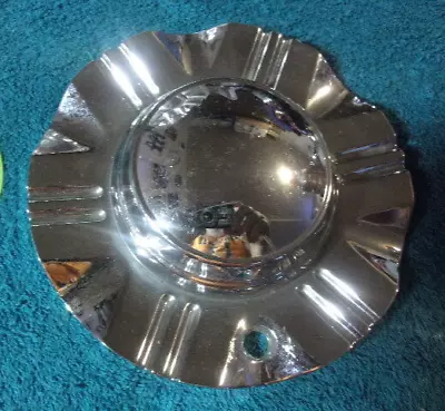 $62.24 • Buy X1 DIP 616285F-1 Chrome Custom Wheel Center Rim Cap Lug Hub Cover Aftermarket