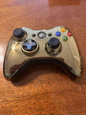 $40 • Buy Rare Microsoft Xbox 360 Wireless C3po Gold Special Edition Controller Star Wars