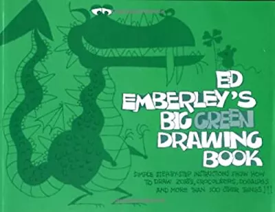 Ed Emberley's Big Green Drawing Book Paperback Edward R. Emberley • $6.50