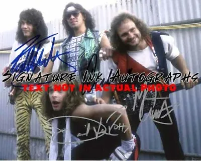 Van Halen Autographed 8 X 10 Photo Reprint • $19.95