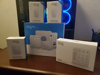 $297.99 • Buy 🔥Ring Alarm 14 Piece Kit (2nd Gen) Home Security System Works W/ Alexa *Sealed*