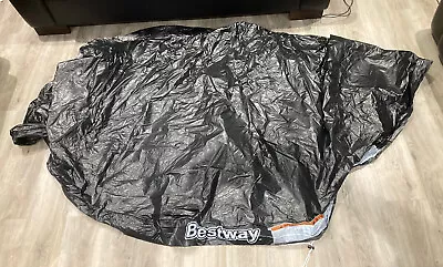 Bestway 10ft Metal Frame Black Pool Cover • £8