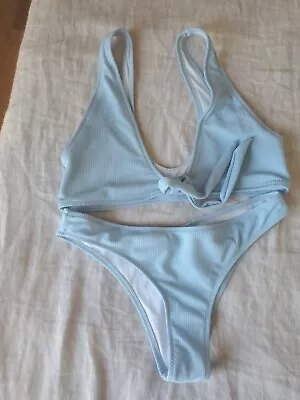 Women M/Zaful Bikini Blue  Size 6 • $11