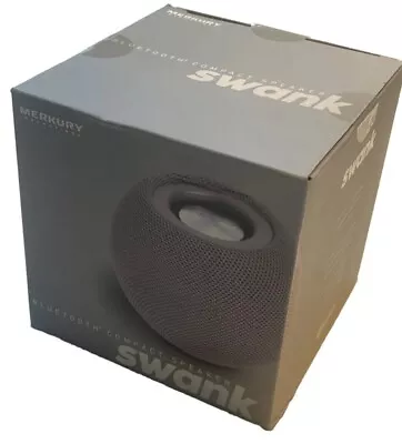 Merkury Innovation Swank Bluetooth Compact Speaker 2” Driver Grey  • $18.99