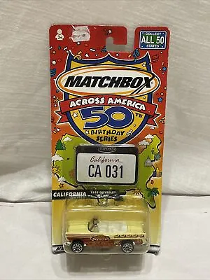 Matchbox #31 California 2001 Across America 50th Birthday Series Mattel Wheels • $8.35