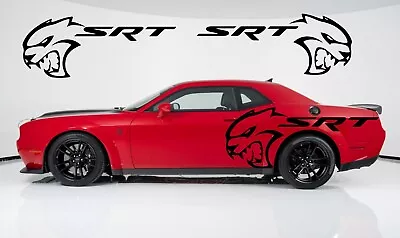 Mopar Chrysler  Decal SRT Dodge Hellcat Redeye Side Decals 2 Sets Left And Righ • $125.47