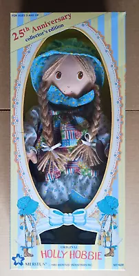 Holly Hobbie 25th Anniversary Collectors Edition 1993 Rag Doll - New & Sealed • £59.99