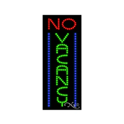 $299 • Buy NEW “VACANCY NO VACANCY  VERTICAL 27x11 SOLID/ANIMATED LED SIGN W/OPTIONS 21035
