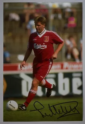 Jan Molby Signed Autograph 12x8 Photo Photograph Liverpool Football COA AFTAL • £19.99