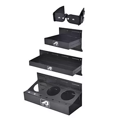 Trayset 4Pc Magnetic Toolbox Tray Set Magnetic Tool Box Holder For Cabinet Side • $42.81