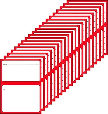 50 Sheets To/From Address Mailing Labels 4.5 X 3.5 Inch Blank Mail Address Labe • $9.09